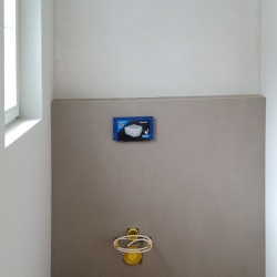 XL Platte Rückwand WC